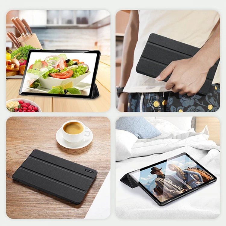 DUX DUCİS SM Tab A7 10.4 2020 (T500/T505) Kılıf Soft Tpu Mıknatıslı Domo Kılıf-(5775)