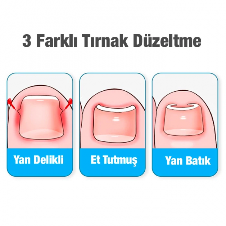Ezere 24 Parça Profesyonel Tırnak Bakım ve Onarım Manikür Pedikür Seti-(5775)