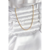 14K Gold Renk Kaplama Zincir Model CM Kadın Kolye 5886