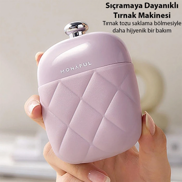EZERE 4in1 Taşınabilir Tırnak Makası + Törpü + Kulak Kaşığı Bakım Seti-(5775)