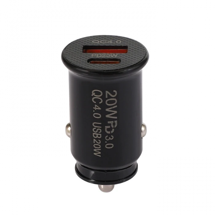 ALLY 20W USB Ve Type-c Çıkışlı Araç İçi Çakmaklık Hızlı Şarj Başlığı-(5775)