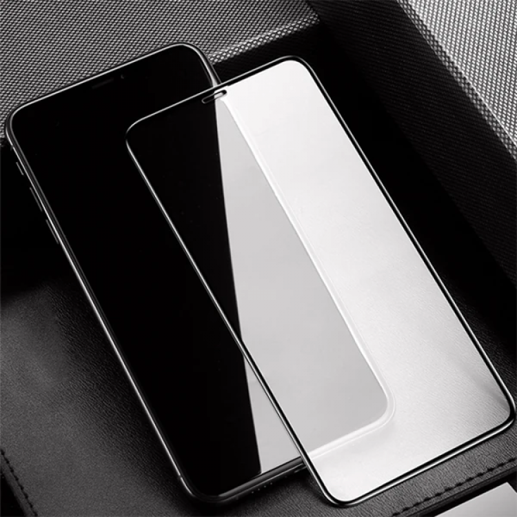 İPhone 11 Pro 2İN1 Full Glue Tempered Cam Ekran Koruyucu +Kamera Lens Set-(5775)