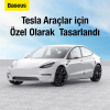 Baseus T-Space 6 Parça Tesla Araç Kapı Çizik Önleyici Tampon Koruma Seti-(5775)