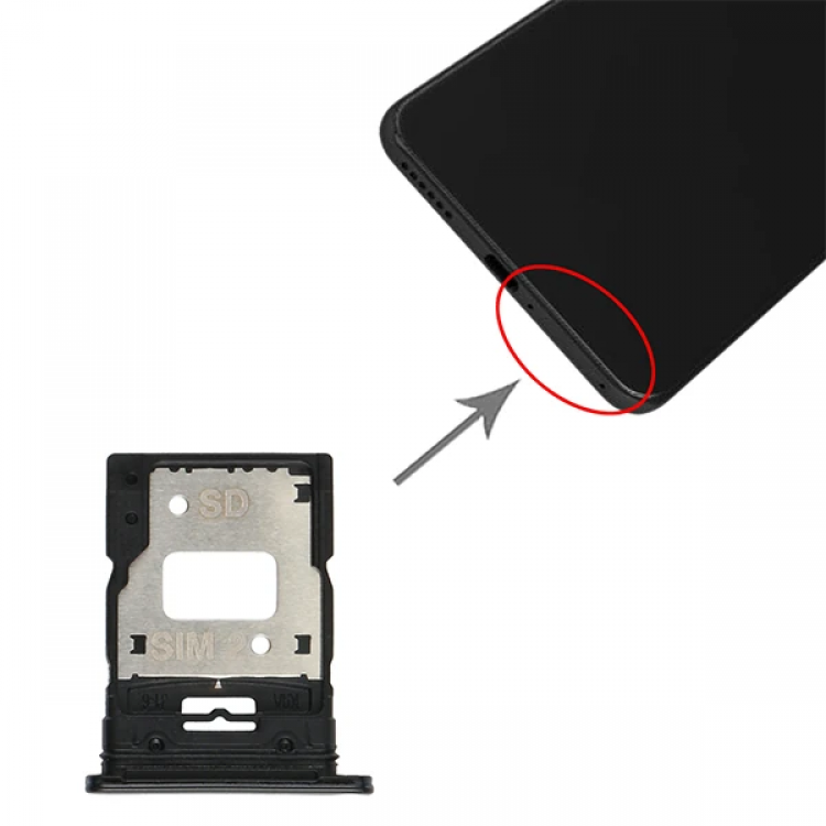 Xiaomi Mi 11 Lite Sim Hafıza Kart Kapağı Tutucu-(5775)