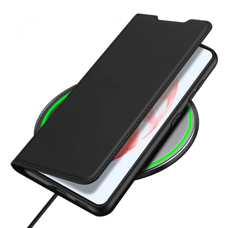 Dux Ducis SM Galaxy S21 Kılıf Kapaklı Flip Cover Kılıf Skinpro Series-(5775)