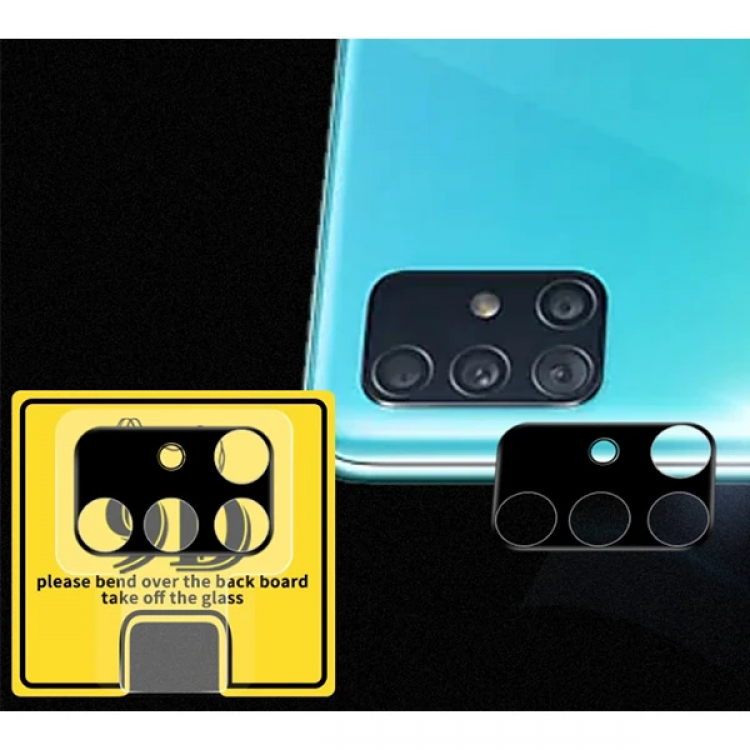 ALLY SM Galaxy A51 HD 3D Full Tempered Cam Kamera Koruyucu-(5775)