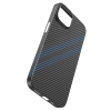 Hoco iPhone 14 Plus 6.7 Kılıf Kevlar Texture Darbe Emici Telefon Kılıfı-(5775)