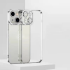 ALLY Fashion Series iPhone 13 6.1inç Kılıf Renkli Kenar Lazer Çerçeveli Silikon Kılıf-(5775)