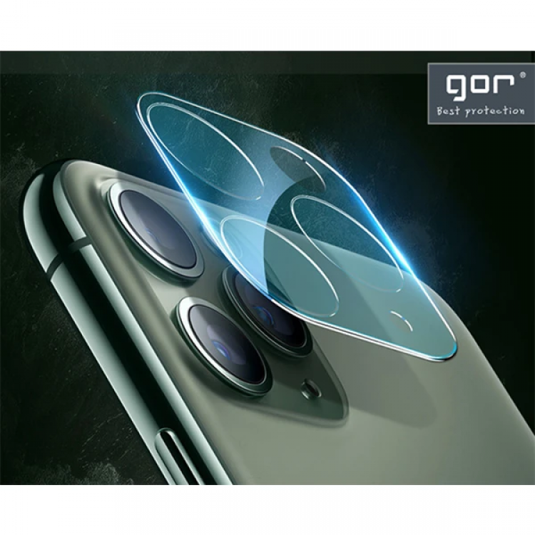 GOR İPhone 11 6.1 inch (2019) Tempered Kamera Koruma Cam 2adet Set-(5775)