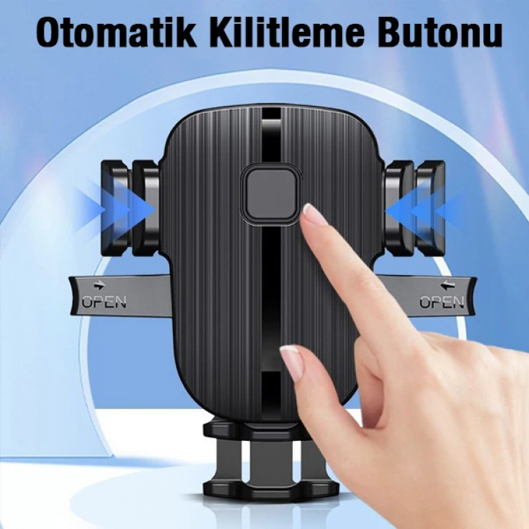 Ally B073 Araç İçi Havalandırma Telefon Tutucu-(5775)