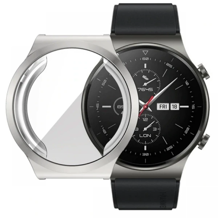 Ally Huawei Watch GT 2 Pro 360 Koruma Ultra İnce Silikon Kılıf-(5775)