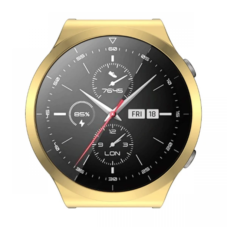 Ally Huawei Watch GT 2 Pro 360 Koruma Ultra İnce Silikon Kılıf-(5775)
