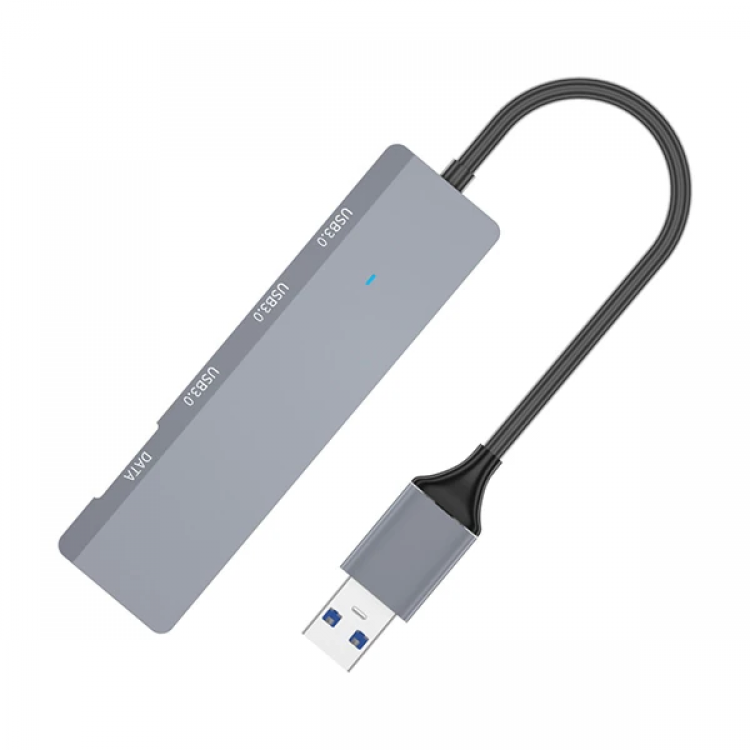 Ally ADS-309A 4in1 USB to USB + Type-C Hub Adaptör Çevirici Dönüştürücü Çoğaltıcı-(5775)