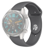 22MM Silikon Kayış Kordon Gear S3 Watch 4 -GT2 GT2E 46MM KayışKordon Watch Active 2 22MM-(5775)