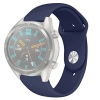 22MM Silikon Kayış Kordon Gear S3 Watch 4 -GT2 GT2E 46MM KayışKordon Watch Active 2 22MM-(5775)