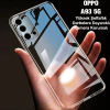 ALLY OPPO A93 5G Kamera Lens Korumalı Şeffaf Silikon Kılıf-(5775)