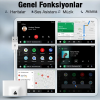 Ally Usb+Type-C Android Kablosuz Carplay Adaptör Çevirici - Youtube Netflix Tiktok Video Yansıtıcı-(5775)