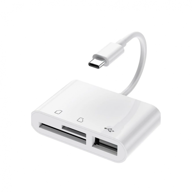 ZR823 Type-C Sd Micro Sd Card Reader