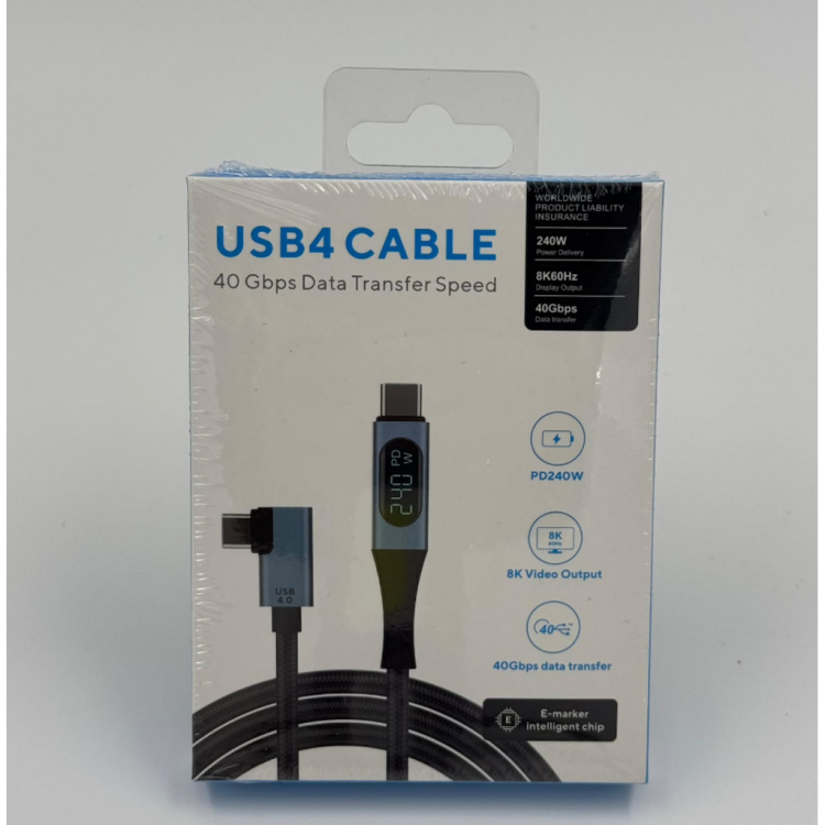 ZR849 T Led Usb 4 240W 40Gb 8K 60Hz 1M