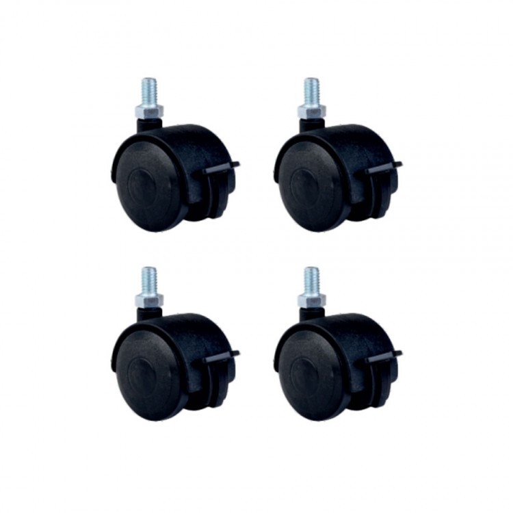 Büyük Plastik Vidalı Frenli - 50MM HKS129 - 4 Adet