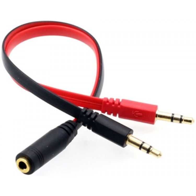 Cable Converting Single Input Headset to Microphone and AudioRXY-4611