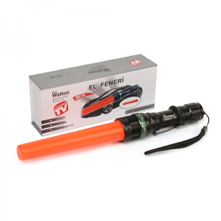 Q5 LED Powerful Battery Flashlight High IlluminationCompact Portable Model WT-267