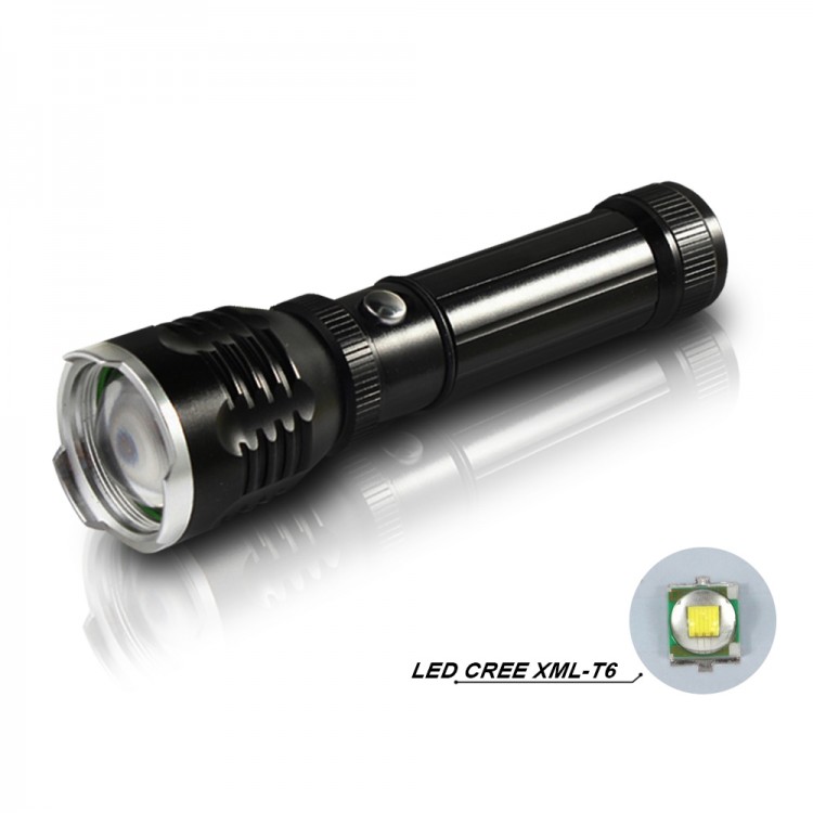 Safety and Work LED Flashlight with Flashing Magnetic Design​​Powerful Lighting WT-282