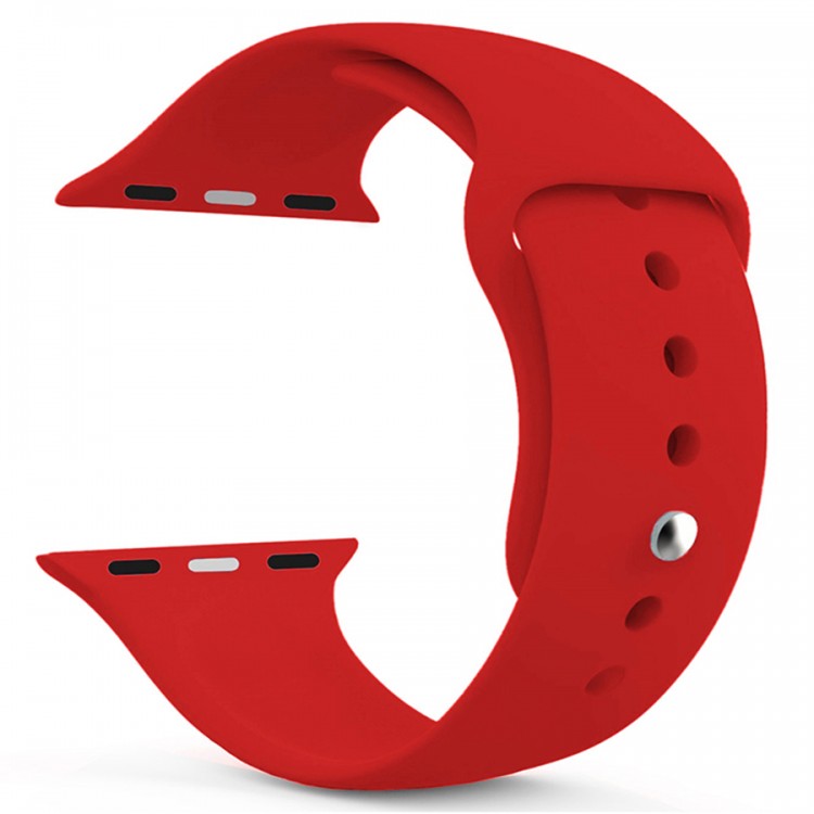 Smart Watch Silicone Band 42/44 Mm Red