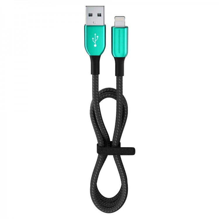 12 Watt 2.4A Usb-A To Lightning 1.2M Hızlı Şarj Kablosu Yeşil FC35 12 Watt 2.4A Usb-A To Lightning 1.2M Hızlı Şarj Kablosu Yeşil FC35