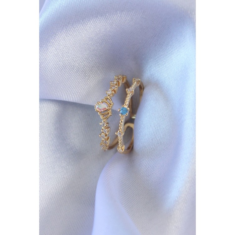 Antique Silver-coloured Key Model Adjustable Men's Ring - TJ-EY579