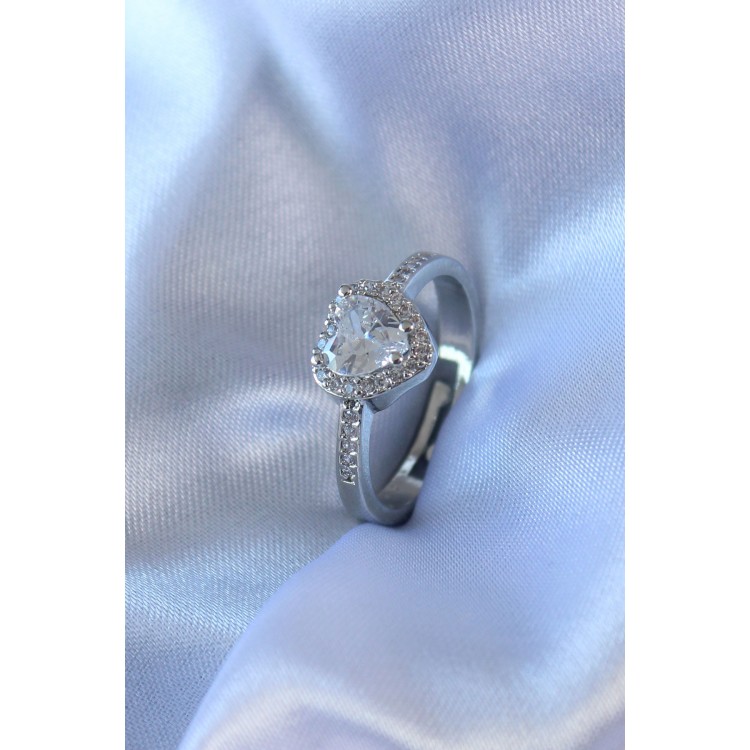 Antique Silver Seljuk Eagle Adjustable Men's Ring - TJ-EY583