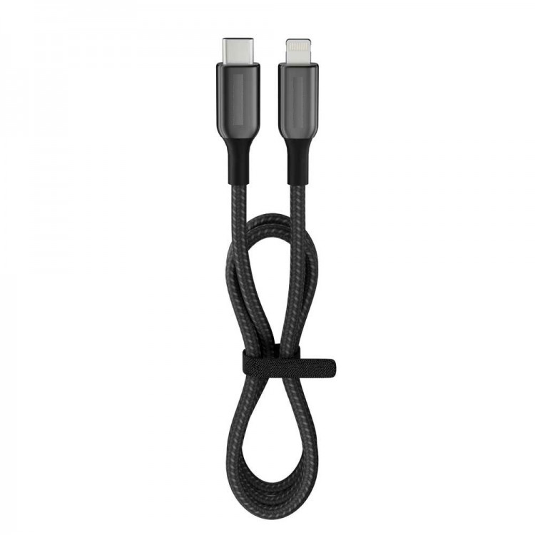 27 Watt 3A Usb-C To Lighning 1.2M Hızlı Şarj Kablosu Siyah FC41 27 Watt 3A Usb-C To Lighning 1.2M Hızlı Şarj Kablosu Siyah FC41