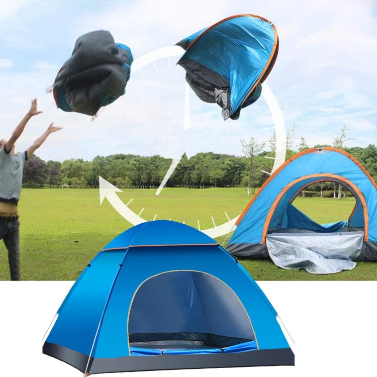 Automatic Air Opening Waterproof Tent for 4 Persons Automatic Air Opening Waterproof Tent for 4 Persons