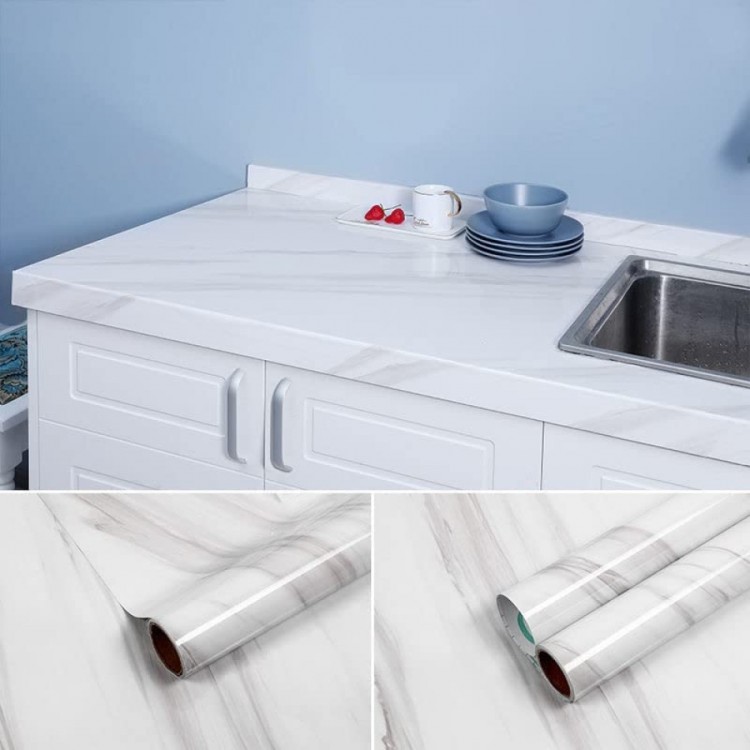 Açık Mermer Desenli Yapışkanlı Kaplama Kağıdı Büyük Boy 5 Metre Açık Mermer Desenli Yapışkanlı Kaplama Kağıdı Büyük Boy 5 Metre