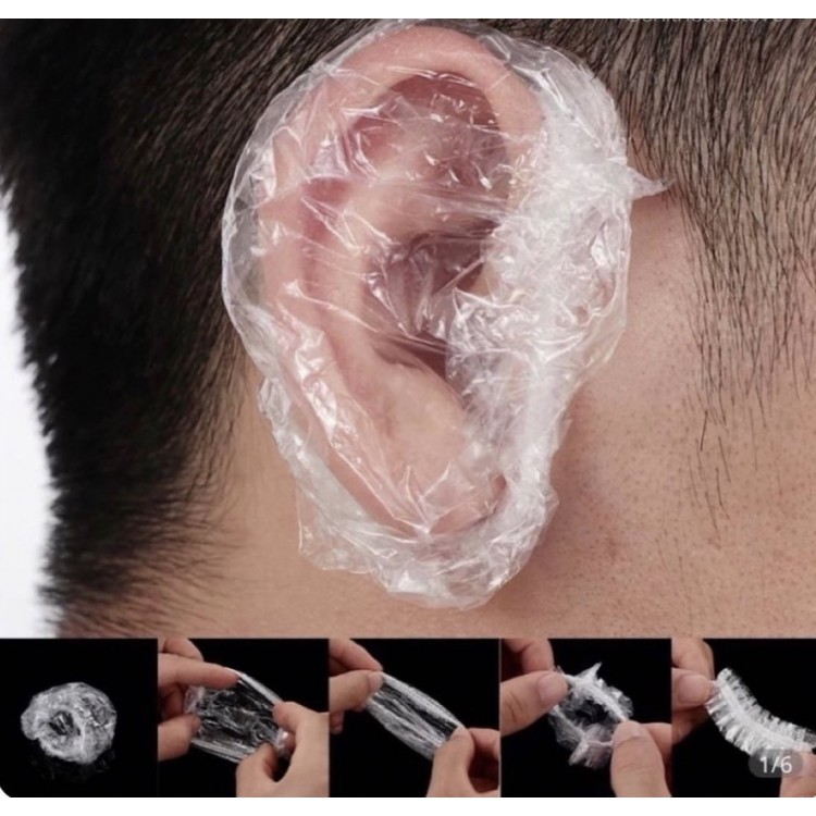 Su Geçirmez Kulak Örtüleri Su Geçirmez Kulak Kapları Duş İçin 100 Adet Su Geçirmez Kulak Örtüleri Su Geçirmez Kulak Kapları Duş İçin 100 Adet