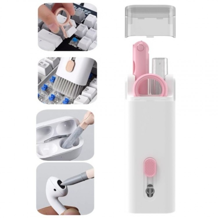 Çok Fonksiyonlu 7 In 1 Airpods Klavye Ekran Kulaklik Temizleme Kiti Çok Fonksiyonlu 7 In 1 Airpods Klavye Ekran Kulaklik Temizleme Kiti