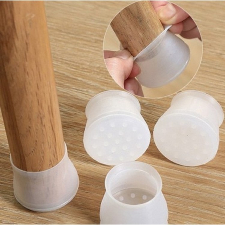 Masa Ve Sandalye Ayak Koruyucu Silikon 12 Adet Masa Ve Sandalye Ayak Koruyucu Silikon 12 Adet