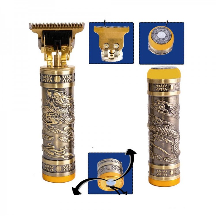 2-in-1 Professional Water-Resistant Neck and Cheek Machine KP-2074