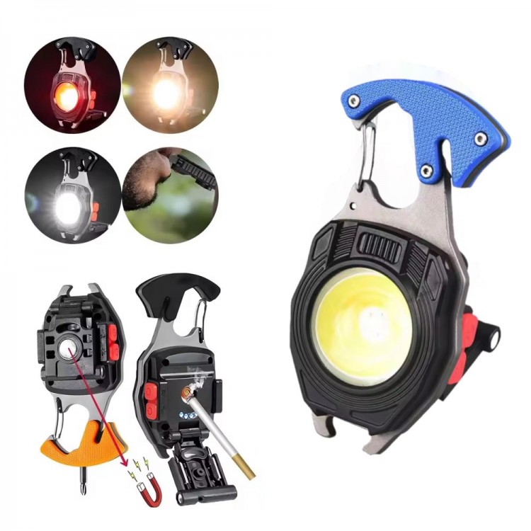 Profesyonel Çok Fonksiyonlu Anahtarlıklı Kamp Feneri W-5147 Profesyonel Çok Fonksiyonlu Anahtarlıklı Kamp Feneri W-5147