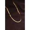 316L Stainless Steel Gold Color 60 cm Italian Chain Necklace - TJ-BKO6230