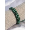 Yeşil Renk Deri İpli Erkek Bileklik - TJ-EB3578 Yeşil Renk Deri İpli Erkek Bileklik - TJ-EB3578
