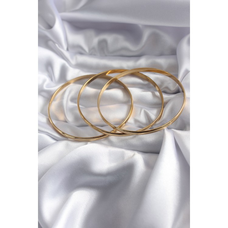 316L Steel Gold Color Ajda Model Women's Bracelet - TJ-BB5647