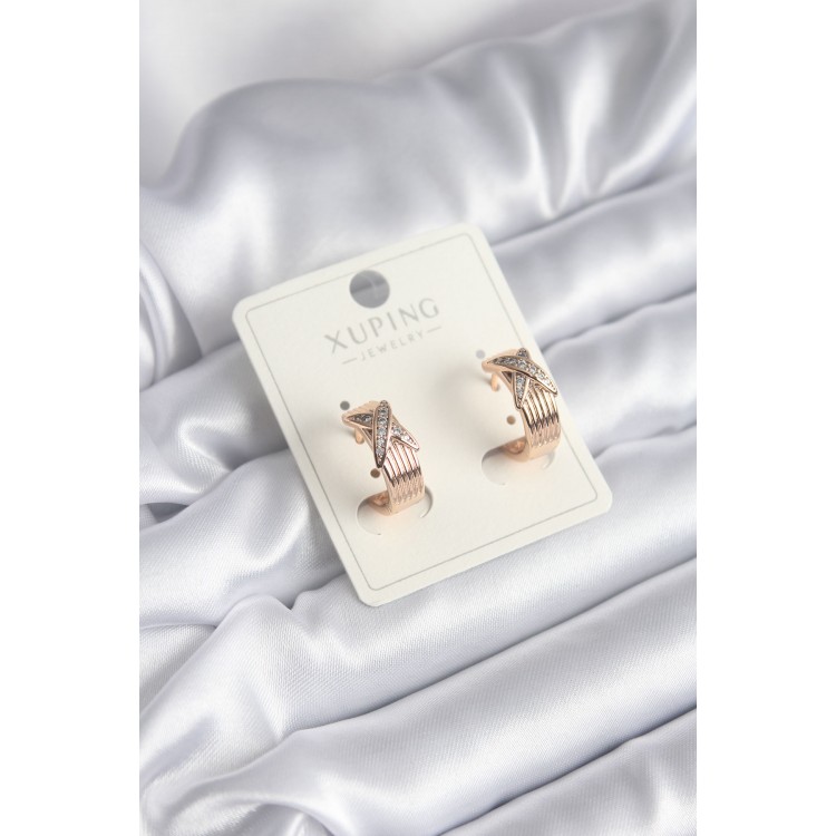 Xuping Model Xoxo Women's Earrings - TJ-BKP8319