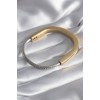 316L Steel Gold Silver Color Zircon Stone Tiffany VIP Series Women's Cuff - TJ-BB5841