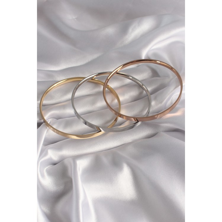 316L Stainless Steel Mixed Color Ajda Model Women's Bracelet Set - TJ-BB5967