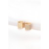 Gold-Tone Stone Minimalist Earrings - TJ-BKP8890