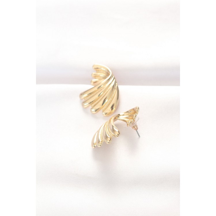 Gold-Colored Rice Earring - TJ-BKP8883