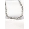 316L Stainless Steel Silver Fishbone Chain Necklace - TJ-BKO8530