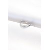 Flat Silver Color Adjustable Ring - TJ-BYK3100