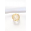 Thick Gold Color Adjustable Ring - TJ-BYK3103